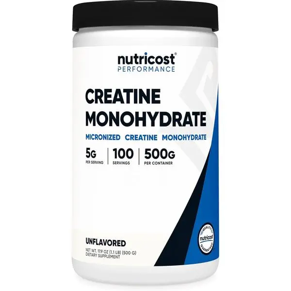 Creatine Monohydrate Powder - 크레아틴 모노하이드레이트 미크로화 파우더 500G, 1회