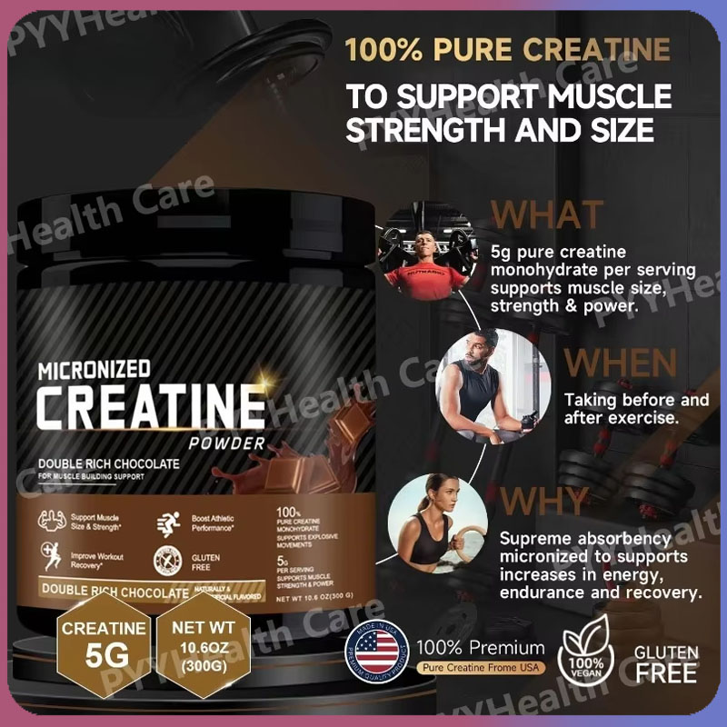 Creatine Monohydrate Powder - 크레아틴 모노하이드레이트 파우더 근육 강화 보충제