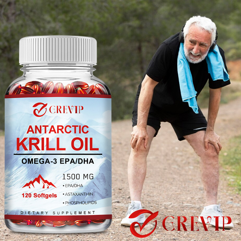 Krill Oil Supplement - 남극 크릴 오일 보충제 - 심장,
