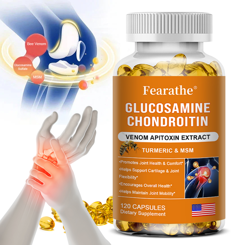 Glucosamine Chondroitin Joint - 글루코사민 콘드로이틴 MSM 및 강황 보충제