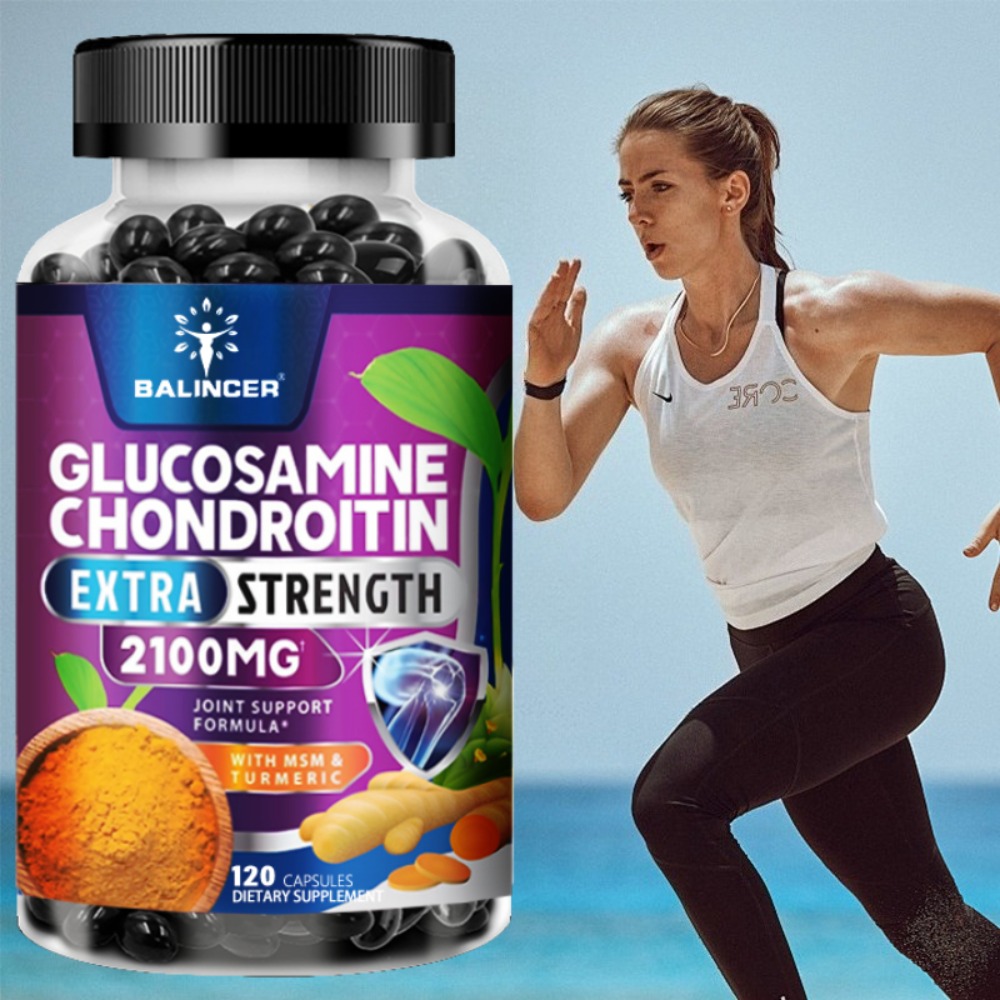 Glucosamine Chondroitin Joint - 글루코사민 콘드로이틴 강황 & MSM -