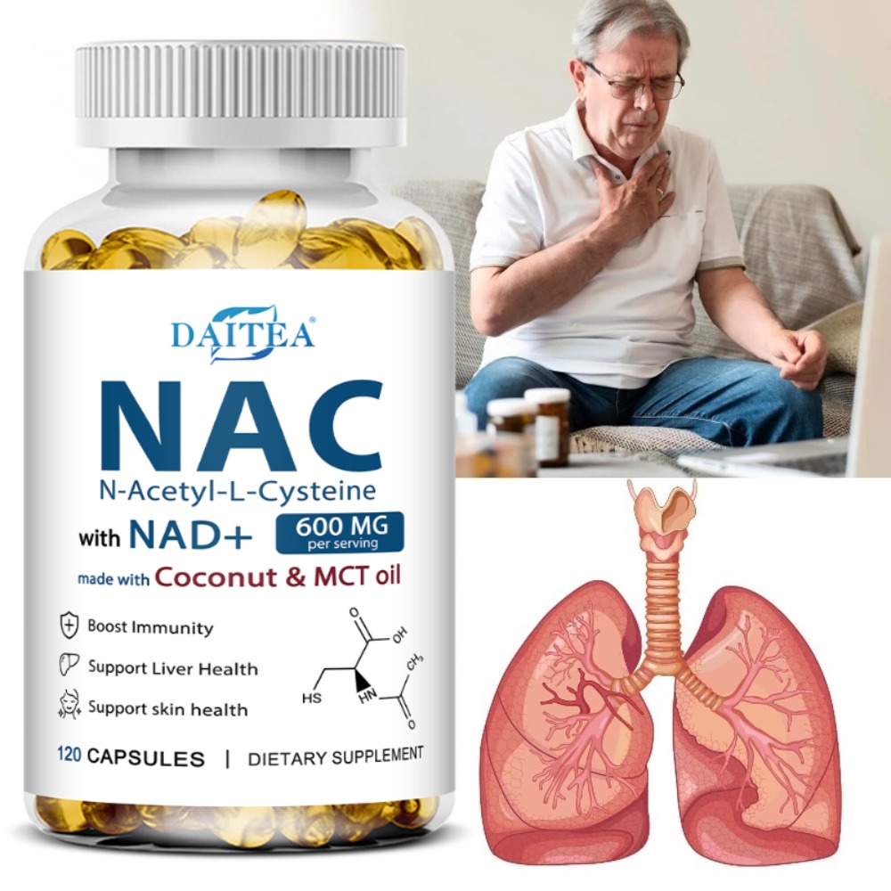 Mct Oil Coconut - NAC 보충제 N-아세틸시스테인 캡슐 (코코넛 &