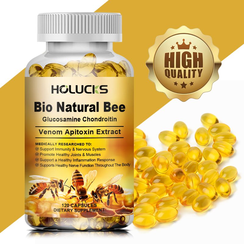 Glucosamine Chondroitin Joint - HOLUCKS 비 글루코사민 콘드로이틴 캡슐, 건강한
