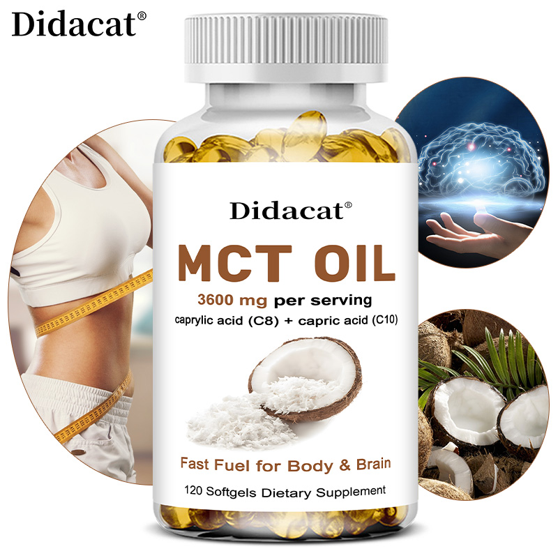 Mct Oil Coconut - MCT 오일 케토제닉 연료 초점, 선명도,