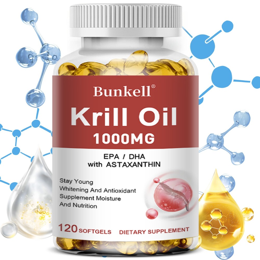 Krill Oil Supplement - 남극 크릴 오일 보충제 - 심장,
