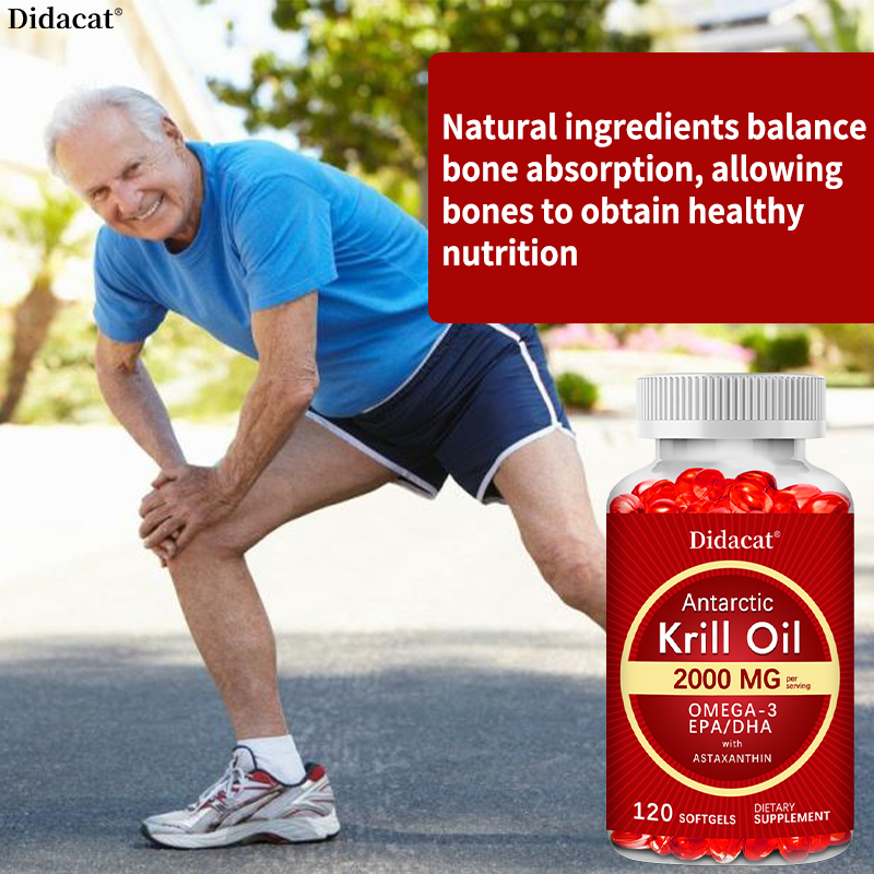 2000mg 남극 크릴 오일 (EPA, DHA, 아스타 - Krill Oil Supplement 리뷰 및 가격