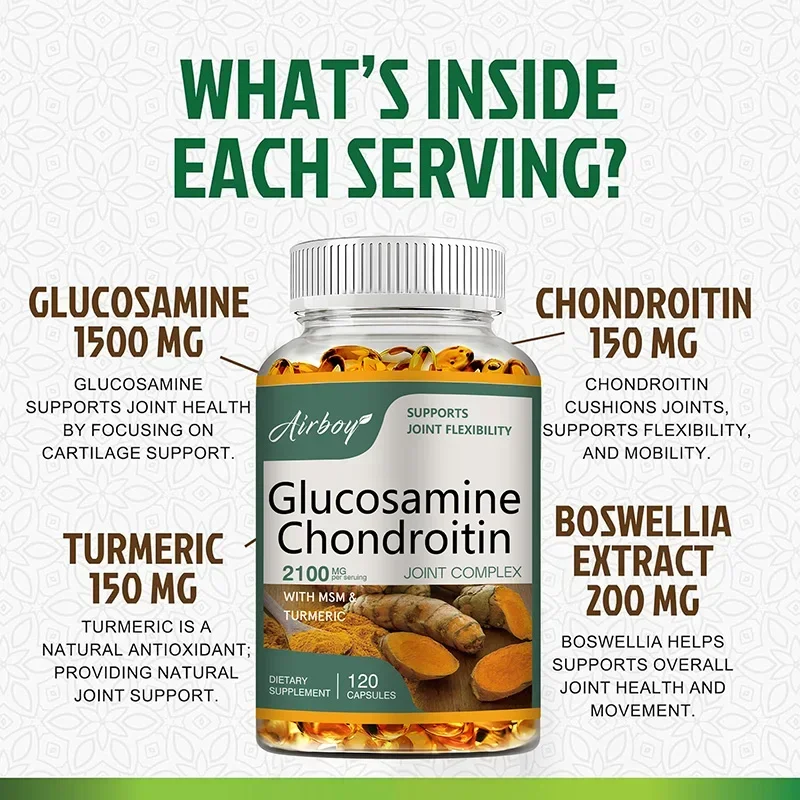 글루코사민 콘드로이틴 - 연골을 복구하고 등, 목, 무 - Glucosamine Chondroitin Joint 리뷰 및 가격