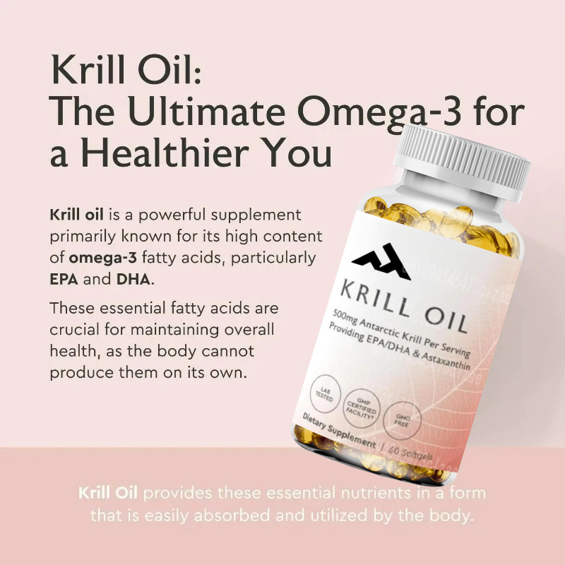 남극 크릴 오일 500mg 인지질 보충제, EPA/DH - Krill Oil Supplement 리뷰 및 가격