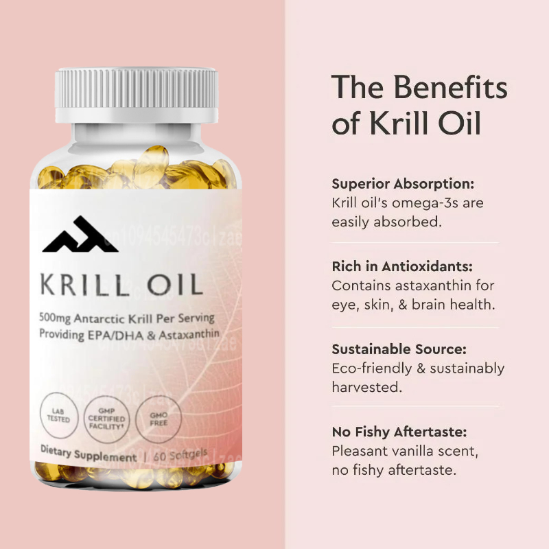 남극 크릴 오일 500mg 인지질 보충제, EPA/DH - Krill Oil Supplement 리뷰 및 가격
