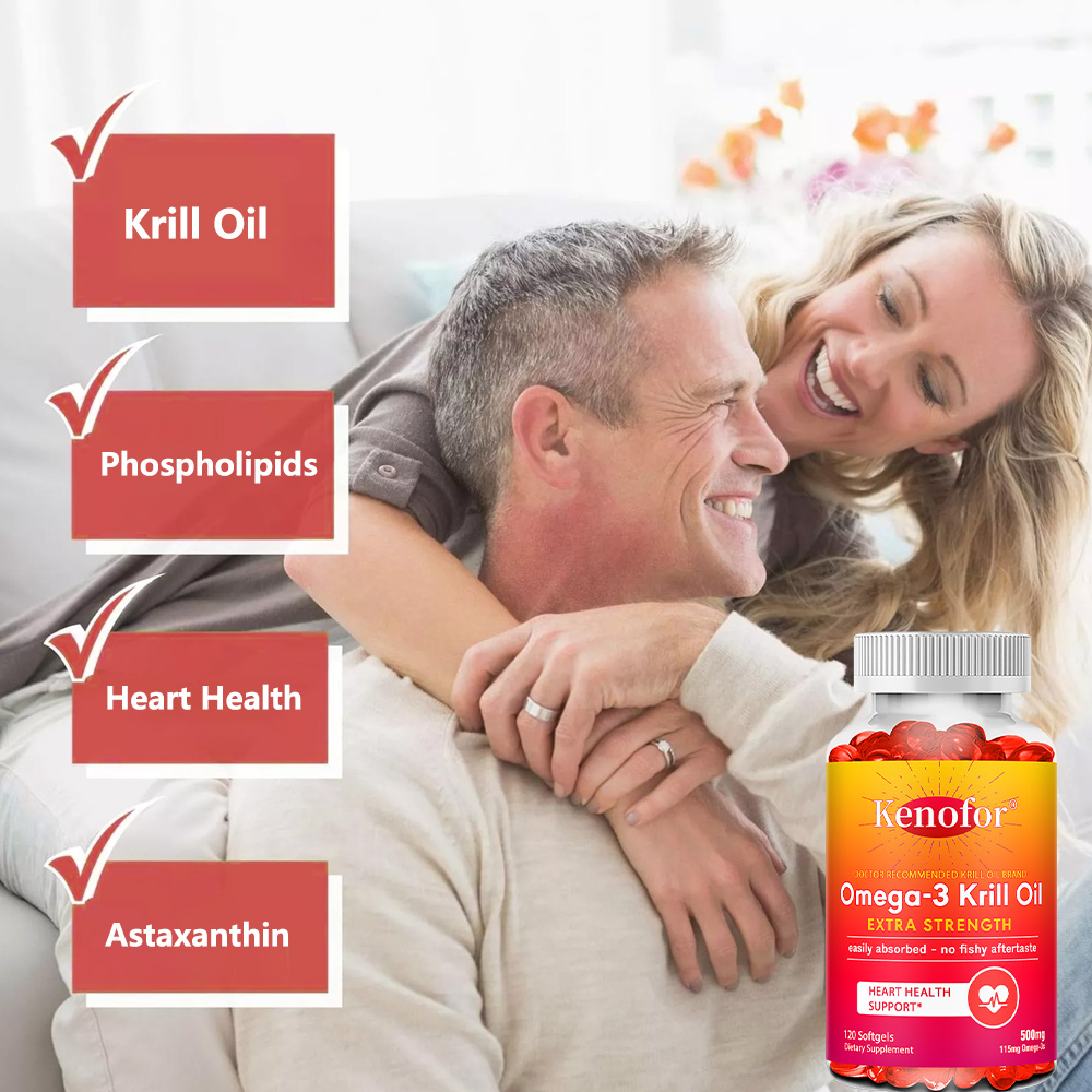 남극 크릴 오일 500mg 오메가 3 지방산 보충제,  - Krill Oil Supplement 리뷰 및 가격