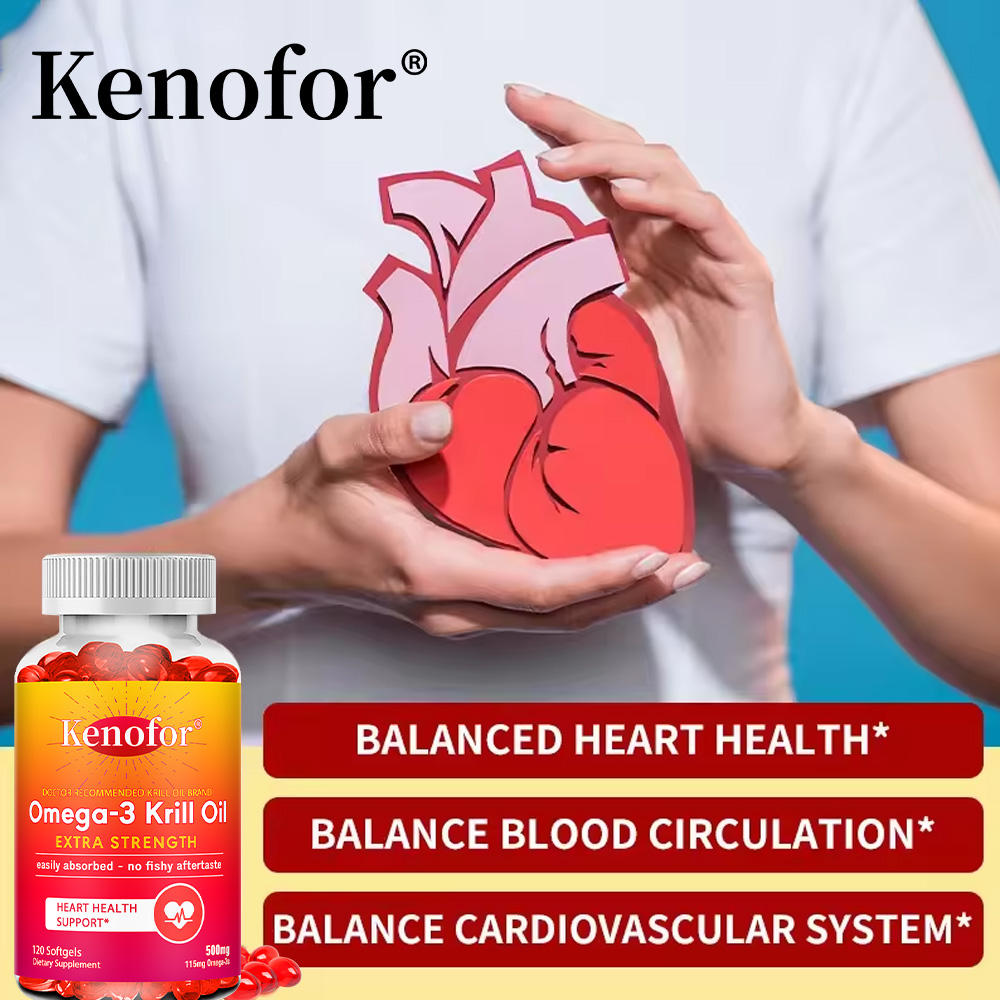 남극 크릴 오일 500mg 오메가 3 지방산 보충제,  - Krill Oil Supplement 리뷰 및 가격