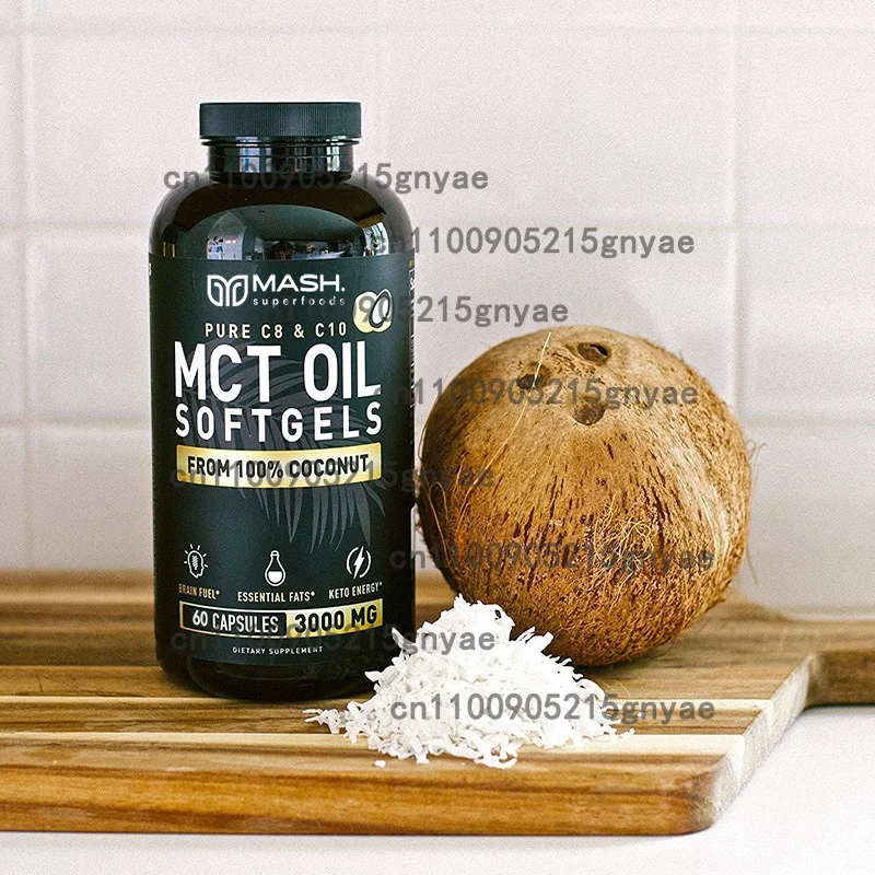 MCT 오일 3600mg C8 C10 캡슐 케토제닉 연 - Mct Oil Coconut 리뷰 및 가격