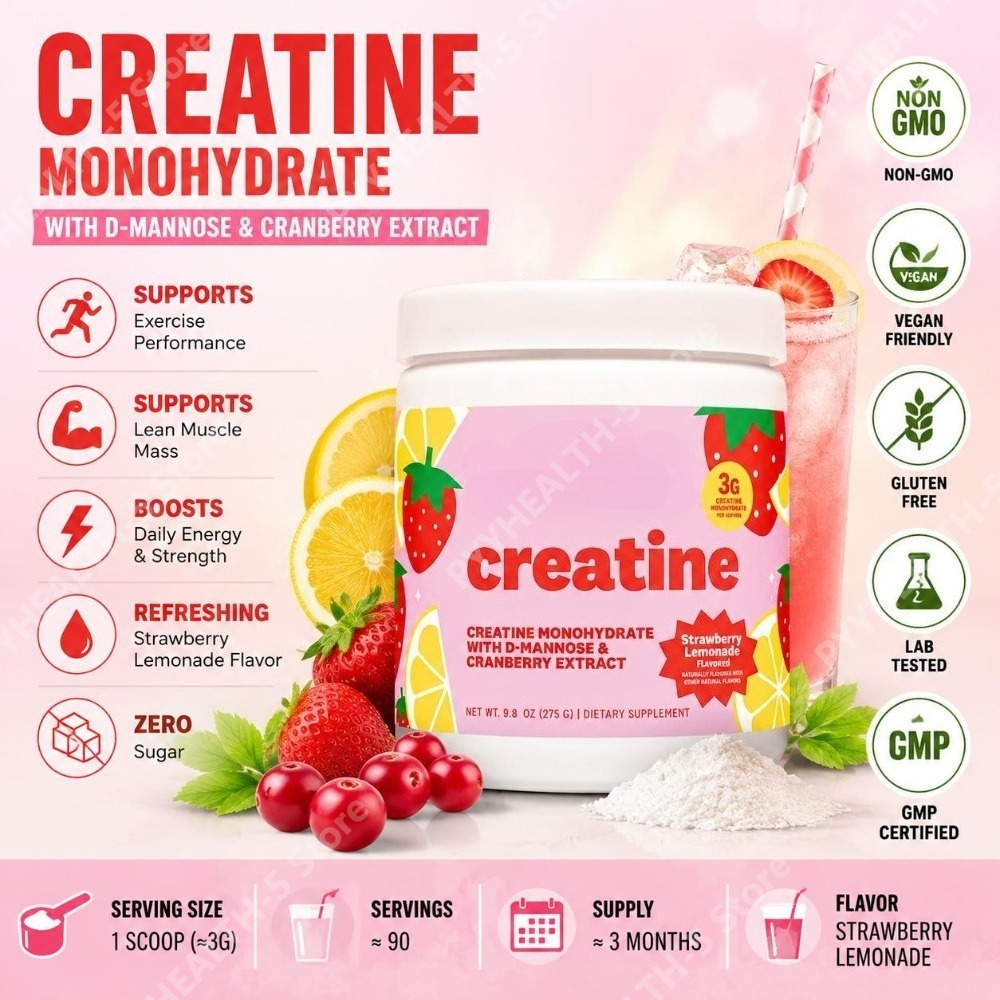 크레아틴 모노하이드레이트 파우더 보충제 3g 1회 제공 - Creatine Monohydrate Powder 리뷰 및 가격