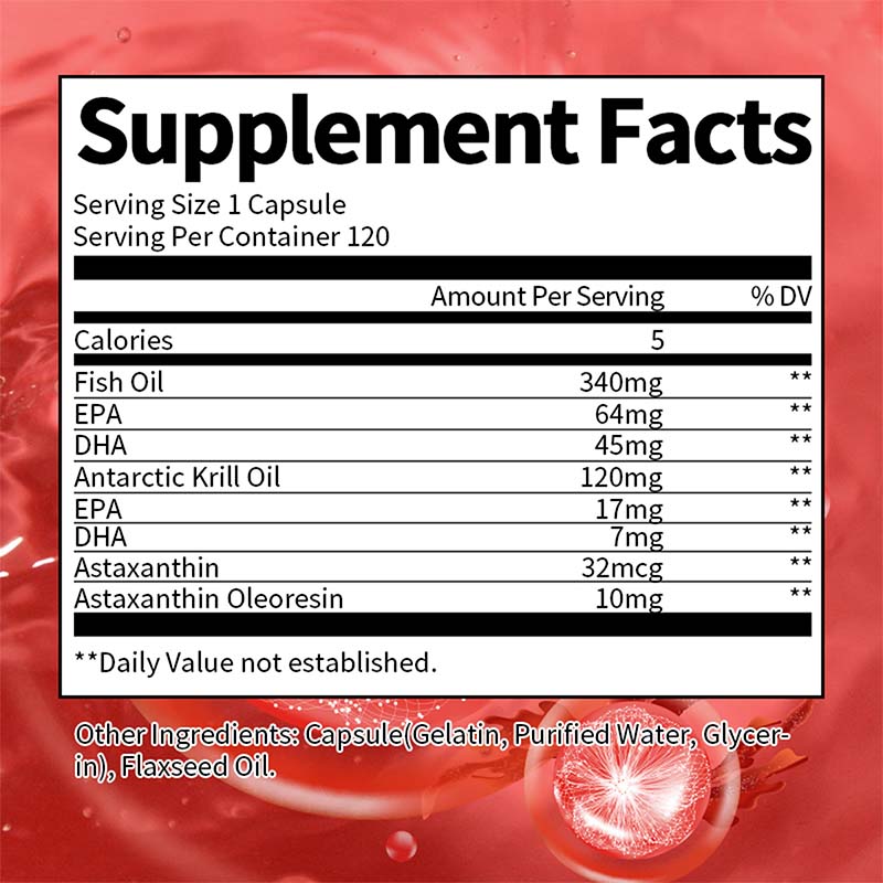 식이 보충제 아스타잔틴 소프트젤, 남극 크릴 오일 함유 - Krill Oil Supplement 리뷰 및 가격