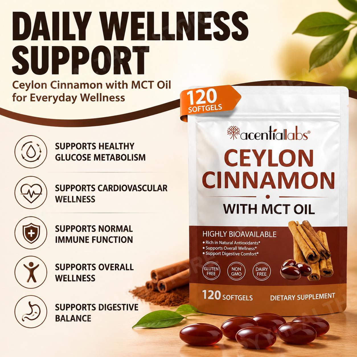 세이론 시나몬 코코넛 MCT 오일 소프트젤, 건강한 포 - Mct Oil Coconut 리뷰 및 가격