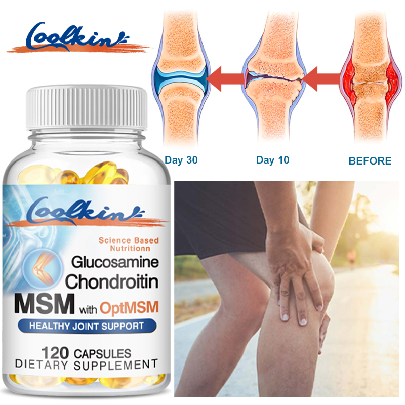 글루코사민 콘드로이틴 MSM - 흡수력 향상, 연골 보 - Glucosamine Chondroitin Joint 리뷰 및 가격
