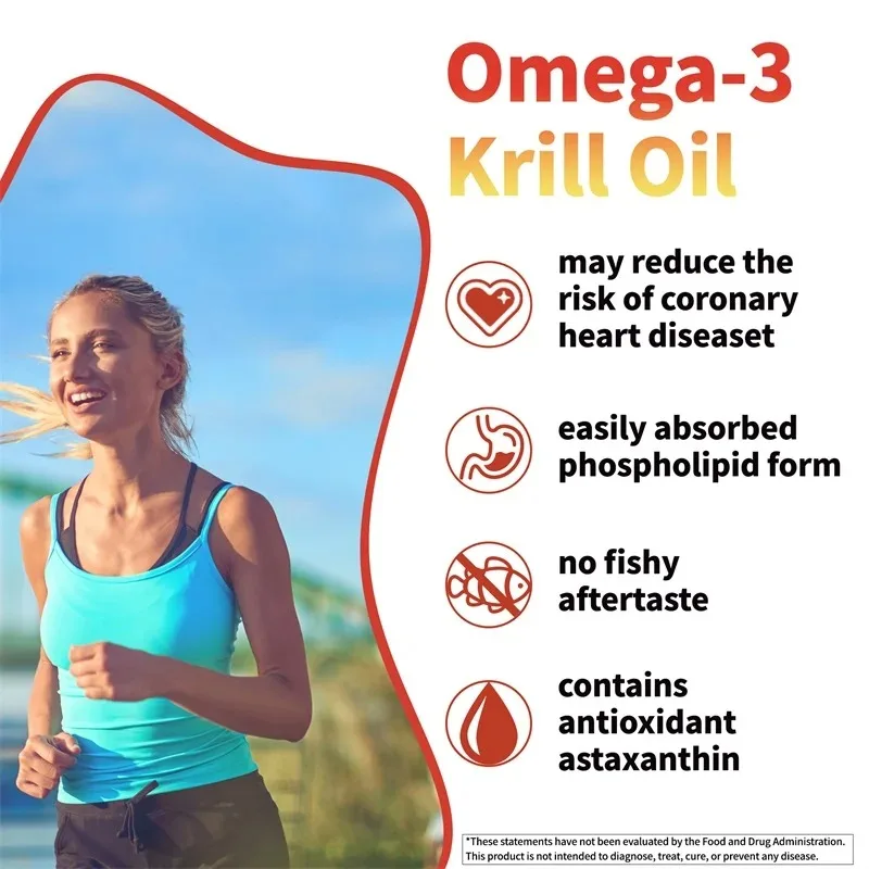 오메가-3 크릴 오일과 아스타잔틴 함유 프리미엄 심혈관 - Krill Oil Supplement 리뷰 및 가격