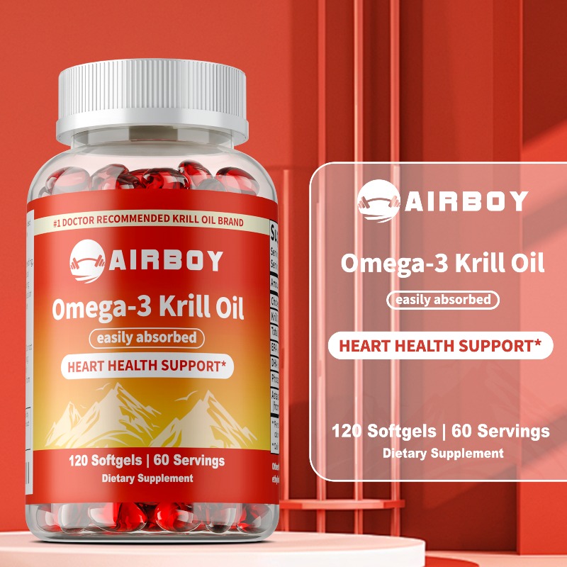 오메가-3 크릴 오일과 아스타잔틴 함유 프리미엄 심혈관 - Krill Oil Supplement 리뷰 및 가격